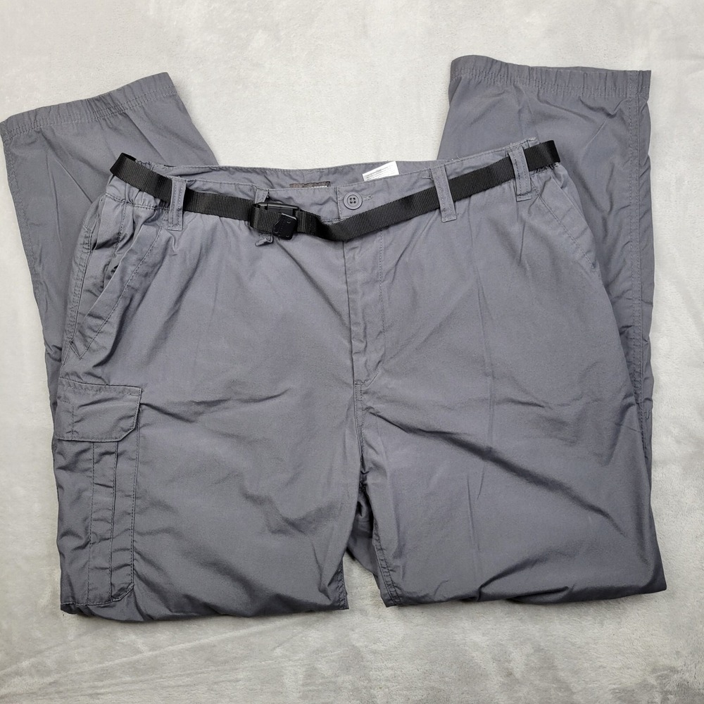 Craghoppers Pants Men Large Cargo Utility Tech Hybrid Trail Hiking Work Bear 42